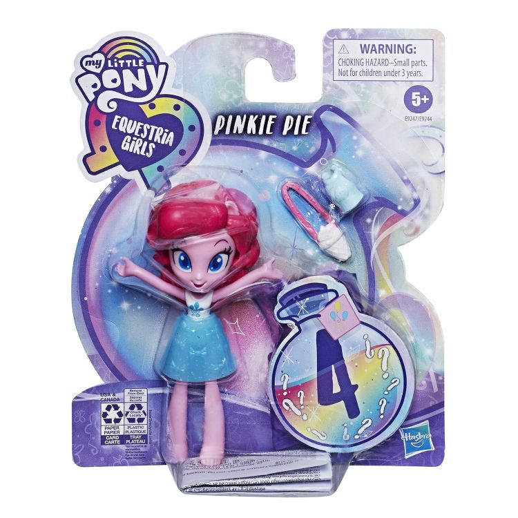 Hasbro E9247 MLP EG Minis Мини-кукла Пинки Пай с нарядом и аксессуарами