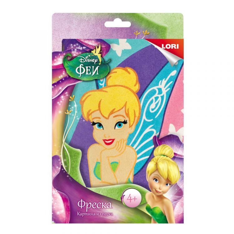 LORI Кпд-024 Набор для творчества LORI Картина из песка Disney Динь динь LORI Кпд-024 Набор для творчества LORI Картина из песка Disney Динь динь
