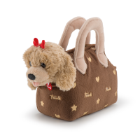 Trudi Pets 29786 Мягкая игрушка Кокер-спаниель в сумочке, 15 см