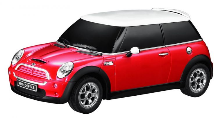 RASTAR 20900Rпц Машинка на радиоуправлении RASTAR Minicooper S, цвет красный 27MHZ, 1:18