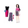 Mattel DTD96 Barbie® Кукла Барби из серии "Игра с модой" с дополнительной одеждой