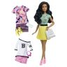 Mattel DTD96 Barbie® Кукла Барби из серии "Игра с модой" с дополнительной одеждой