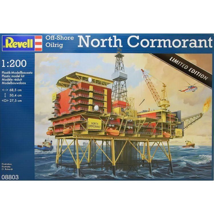Revell 08803 Нефтяная платформа «Северный корморант», 1:200