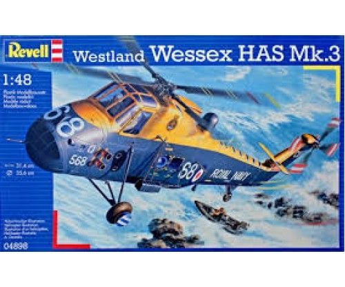 Revell 04898 Сборная модель Вертолет Wessex HAS Mk.3, 1:48