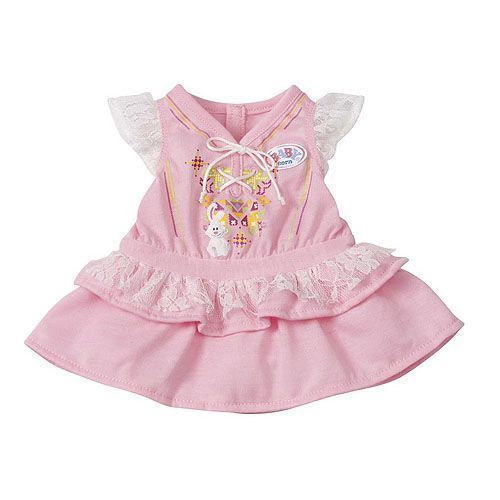 Zapf Creation Baby born 819-418 Бэби Борн Платье розовое