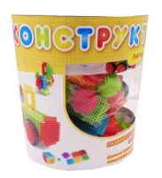 ABtoys PT-00785 Конструктор со щетинками "Кид Блок", 50 деталей