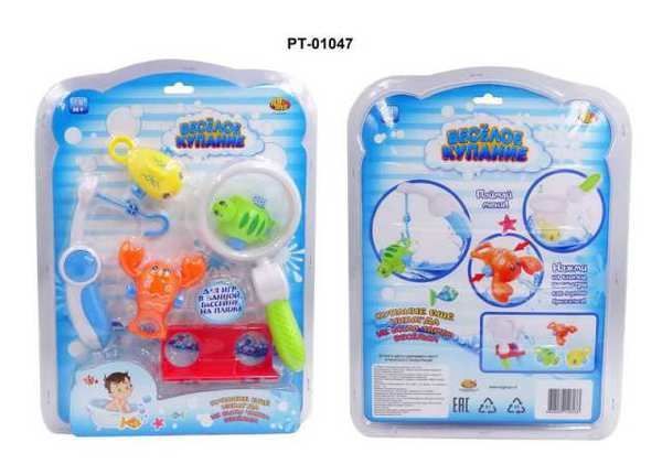 ABtoys (АБтойс) PT-01047 Веселое купание. Набор удочка, сачок, держатель, 3 фигурки ABtoys (АБтойс) PT-01047 Веселое купание. Набор удочка, сачок, держатель, 3 фигурки