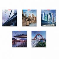 ErichKrause 52959ЕК Тетрадь ErichKrause Moscow Bridge общая ученическая 48 листов, клетка
