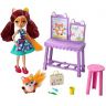 Mattel GBX03 Энчантималс Игровой набор Художественная студия Фелисити Лис