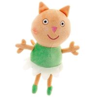 РОСМЭН 25084 Мягкая игрушка "Свинка Пеппа" - Кошечка Кэнди-балерина, 20 см