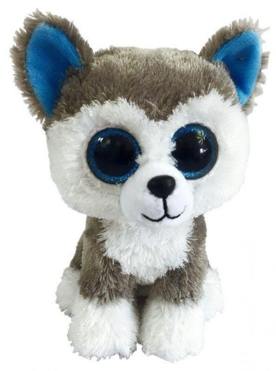 AB toys M0020 Мягкая игрушка Собачка хаски, 15 см