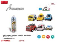 Junfa Toys ZY764430 Набор машинок "Мегамоторы", 6 штук