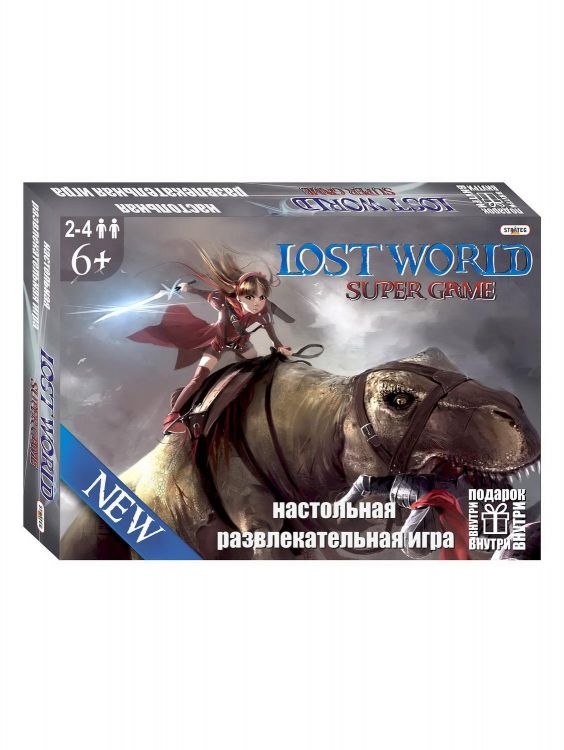 Стратег 40015ст Настольная игра Стратег Lost world Стратег 40015ст Настольная игра Стратег Lost world