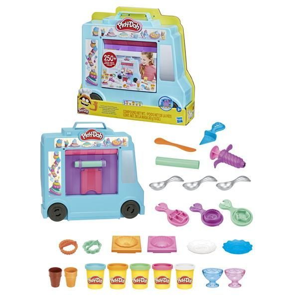 Hasbro (Хасбро) F13905L00 Набор для творчества Hasbro Play-Doh Грузовичок с мороженым