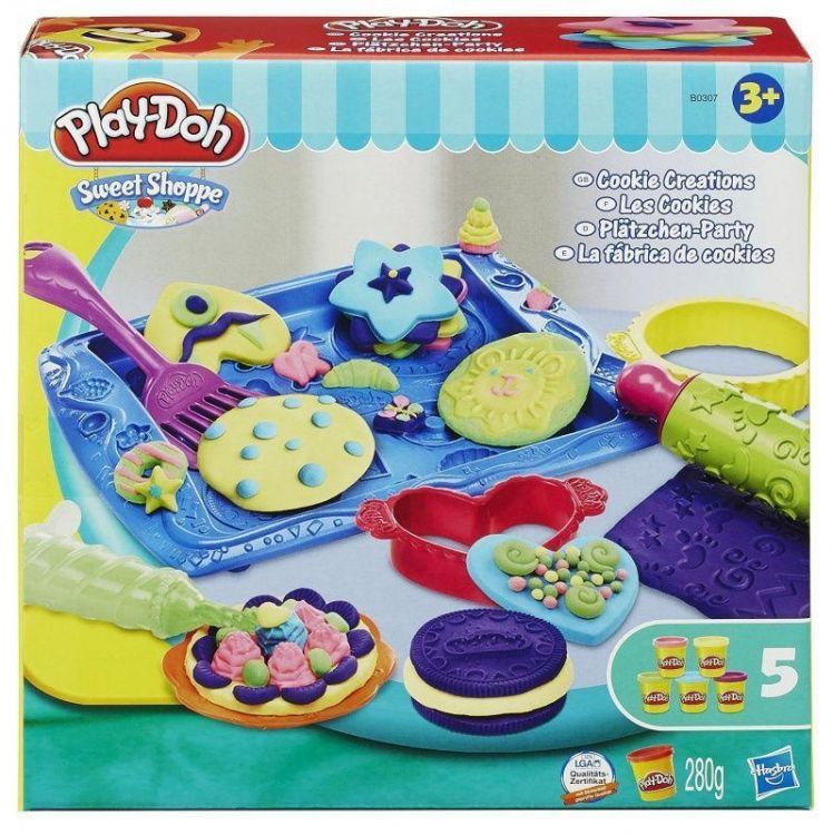 Hasbro B0307 Пластилин Play-Doh Игровой набор "Магазинчик печенья"