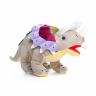 ABtoys 660275.003 Мягкая игрушка Dino World Динозавр Трицераптор, 36 см