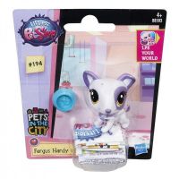 Hasbro B8503 Зверюшка LPS Щенок бультерьера Fergus Hardy (#194)