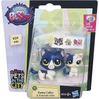 Hasbro B4763 LPS Зверюшки мама и малыш, кошки