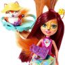 Mattel FRH45 Энчантималс Игровой набор Качели с Фелисити Лис