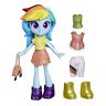Hasbro E9245 MLP EG Minis Мини-кукла Радуга Дэш с нарядом и аксессуарами