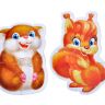 Vladi Toys VT3208-04 Baby puzzle Пазлы мягкие магнитные "Пушистики"