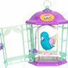 Moose 28548 Little Live Pets Птичка с клеткой со светящимися крылышками - Небесный Колокольчик