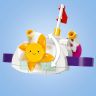 Lego Unikitty 41451 Конструктор Лего Юникитти Машина-облако, 126 деталей