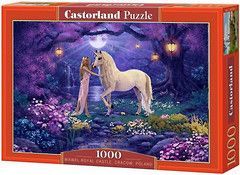Castorland C-103614 Пазл Единорог в саду, 1000 деталей