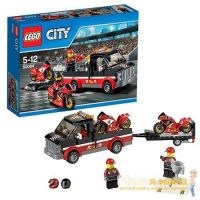 Lego City 60084 Лего Город Перевозчик гоночных мотоциклов, 1178 деталей