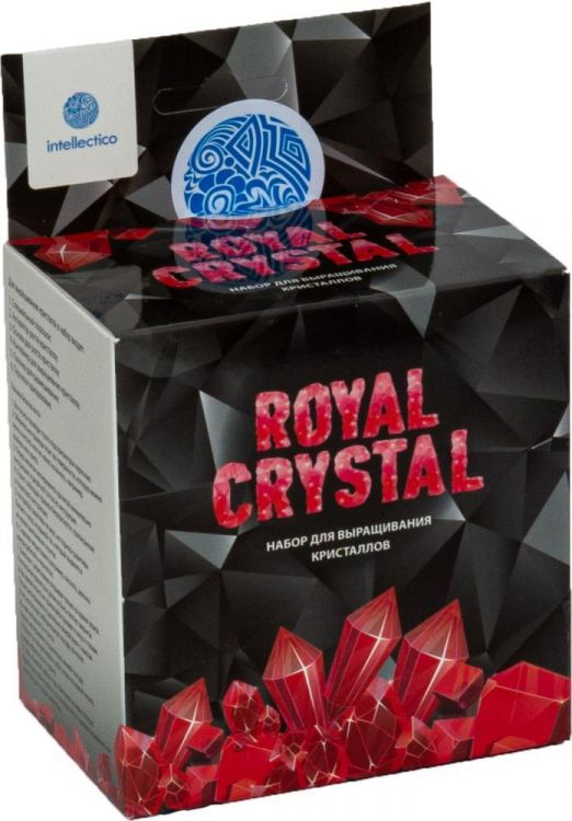 Intellectico 512бр Набор для опытов Intellectico Royal Crystal кристалл красный