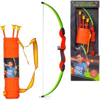 ABtoys (АБтойс) S-00201 Игровой набор ABtoys Лук, колчан для стрел, 3 стрелы на присосках