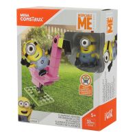 Mega Bloks DVD30 Конструктор Миньоны Катание на фламинго