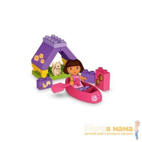 Mega Bloks 3075 Конструктор "Дора в походе", 16 деталей