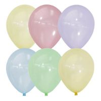 Пати Бум 6069421 Набор шаров ПатиБум Кристалл Bubble ассорти, латекс 12"/30см 100шт