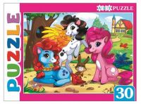 Рыжий кот ПА-4493 Artpuzzle. Пазлы 30 элементов. ПОНИ НА ПОЛЯНКЕ