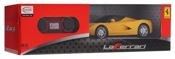 Rastar 48900Y Машина р/у Ferrari LaFerrari желтая, 1:24