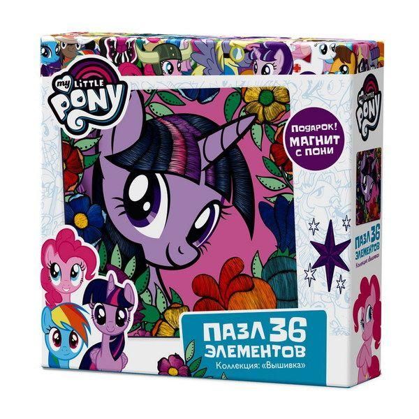 ORIGAMI 03414 Пазл My Little Pony 36А "Сумеречная Искорка"+фигурка с магнитиком