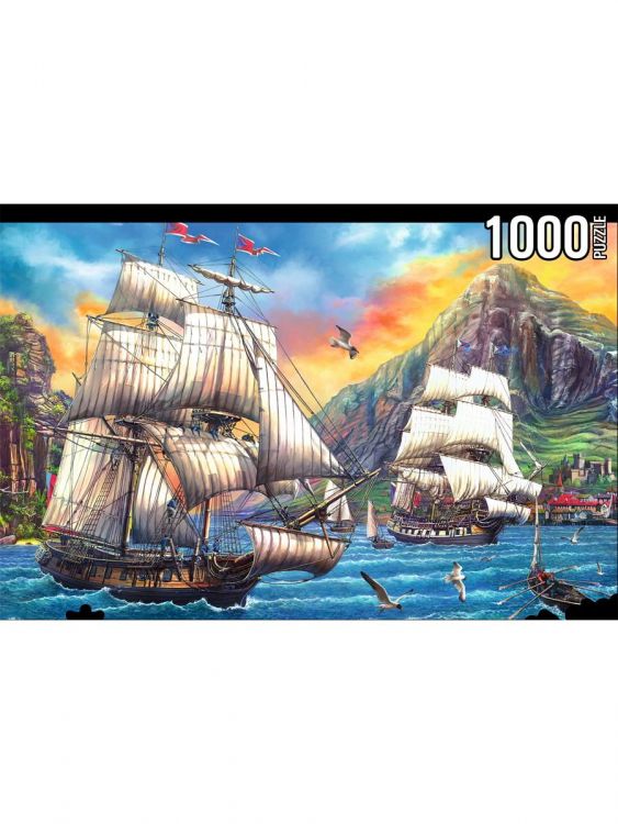 Рыжий кот ХK1000-7043 Пазлы Konigspuzzle Старинные корабли на закате 1000 элементов Рыжий кот ХK1000-7043 Пазлы Konigspuzzle Старинные корабли на закате 1000 элементов