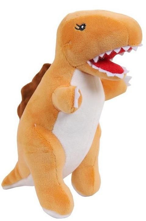 ABtoys (АБтойс) M4950 Мягкая игрушка ABtoys Dino Baby Динозаврик коричневый, 17см