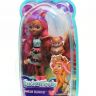 Mattel FMT61 Энчантималс Кукла Санча Сквирелл с любимой зверушкой, 15 см