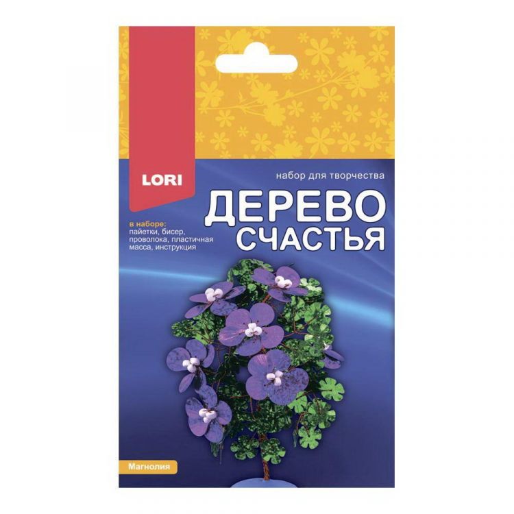 LORI Дер-030 Набор для творчества LORI Дерево счастья Магнолия LORI Дер-030 Набор для творчества LORI Дерево счастья Магнолия