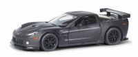 RMZ City 554003M Машина металлическая Chevrolet Corvette C6.R, 1:32, серый матовый цвет