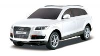 RASTAR 27300W Машина р/у 1:24 Audi Q7, цвет белый 27MHZ