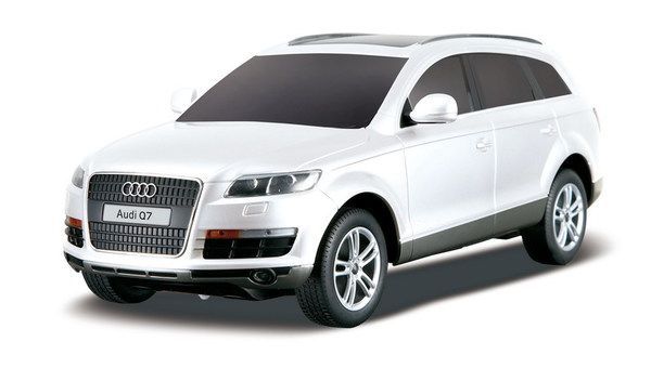 RASTAR 27300W Машина р/у 1:24 Audi Q7, цвет белый 27MHZ