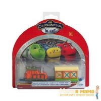 Die-Cast Chuggington LC54005 Паровозик Калли с прицепом (грузовой вагон)