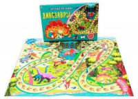 Рыжий Кот ИН-9943 Игра настольная-ходилка лучшая. ДИНОЗАВРЫ