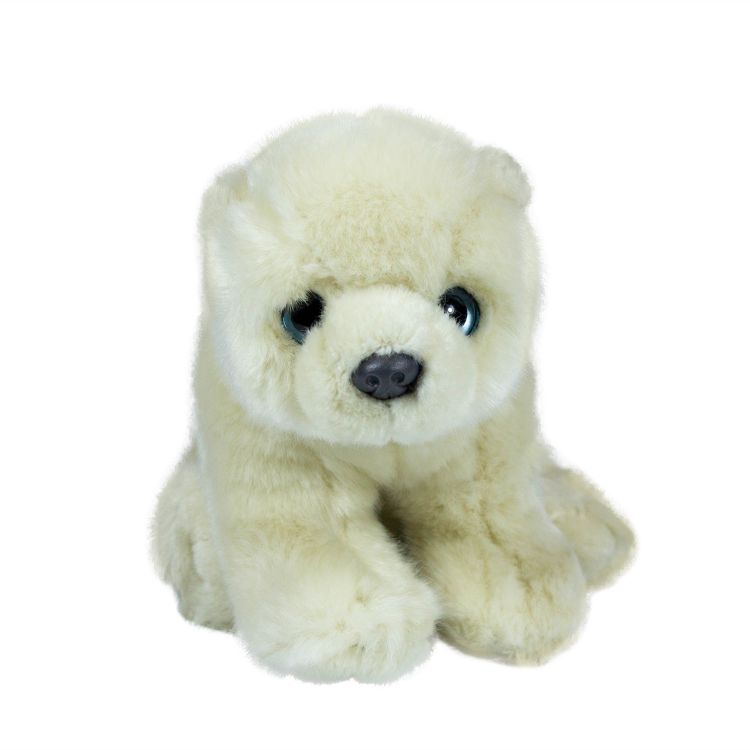 Мягкая игрушка Teddykompaniet Полярный мишка, сидящий, 22 см