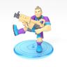 Фигурка Fortnite c 2 сменными аксессуарами W2 Ariel Threat