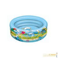 Mondo 16/383 Надувной бассейн Смурфы, 100 х 42 см 