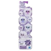 Hasbro E5492 LPS Набор из 7 коллекционных питомцев "Холодное царство", сиреневые